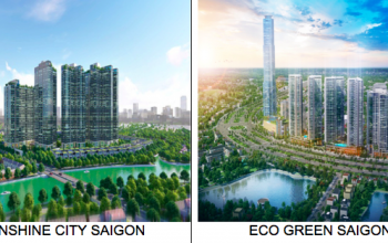 so sánh Sunshine City Saigon và Eco Green Saigon