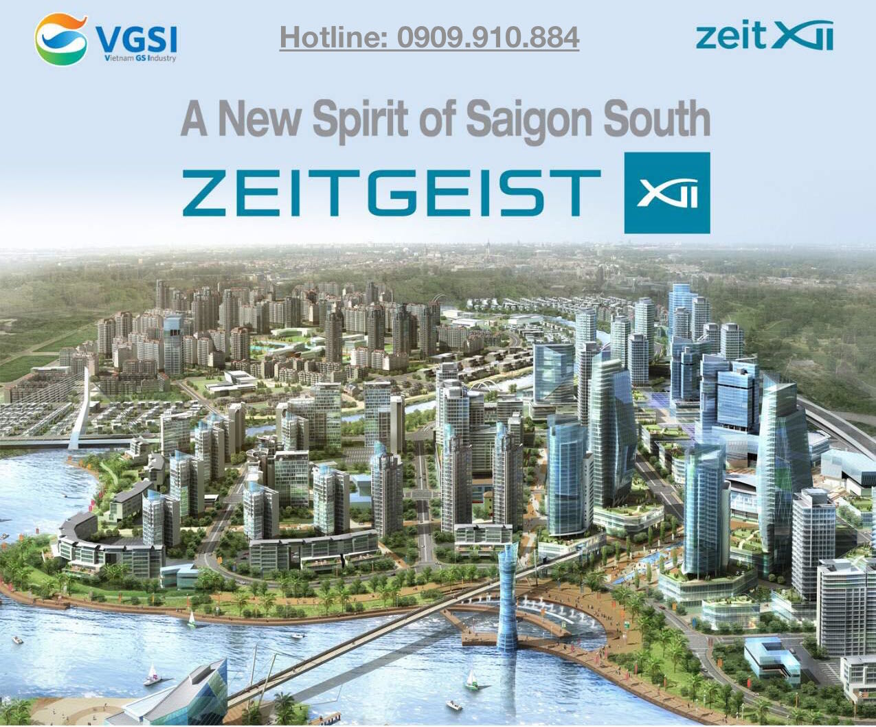 ZeitGeist G-City tinh thần phát triển Nam Sài Gòn