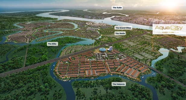 dự án River Park 1 -khu đô thị Aqua City