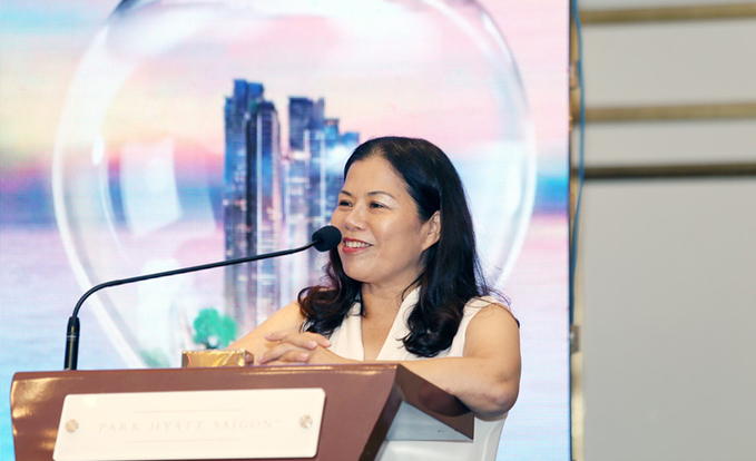 bà Nguyễn Thị Minh Phượng - Tổng giám đốc của PPC
