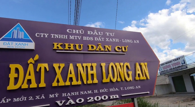 điều tra Đất Xanh Long An. Đất Xanh Group  khởi kiện