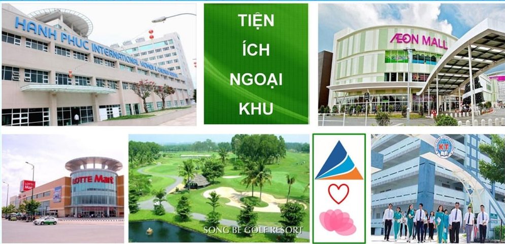 tiện ích opal central Park Thuận An