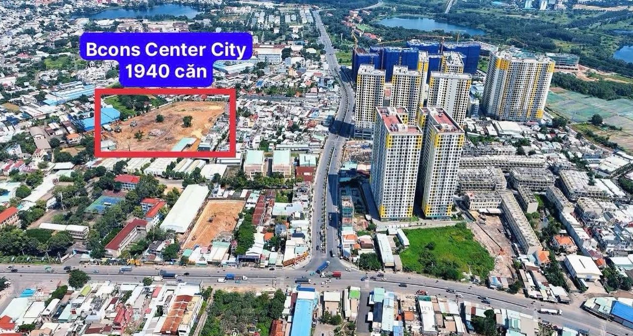 Vị trí Bcons Center City Dĩ An