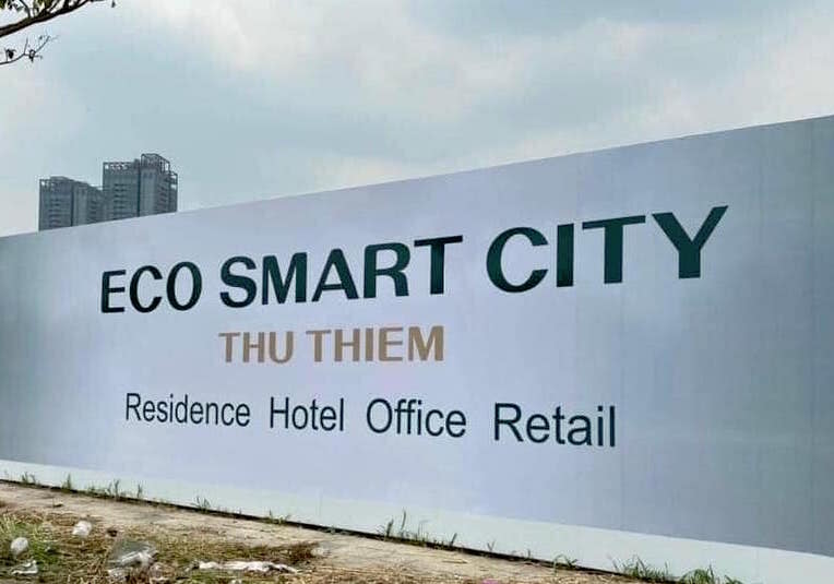 tiến độ Eco Smart City Thu Thiem