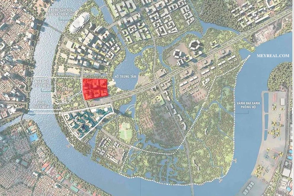 bản đồ Vị trí Lotte Eco Smart City