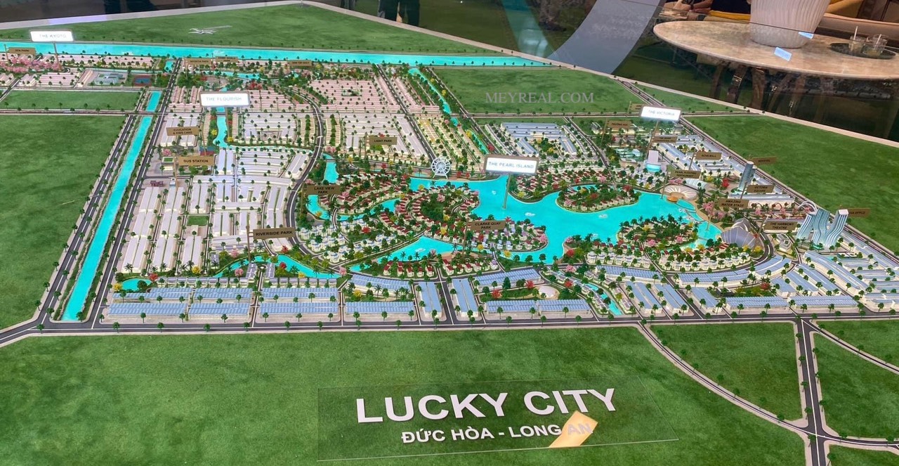 thiết kế các phân khu luck city novaland