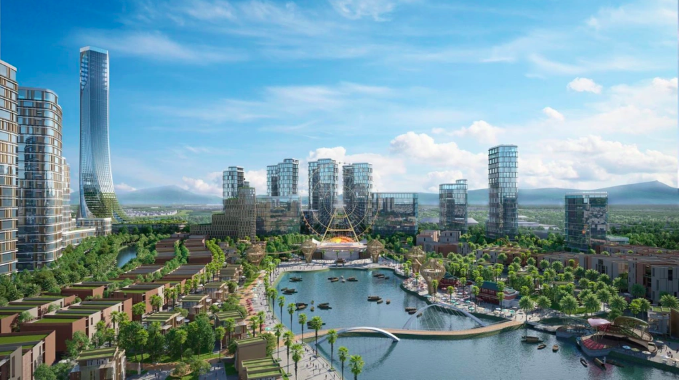 Phối cảnh dự án Da Nang Downtown Sun group