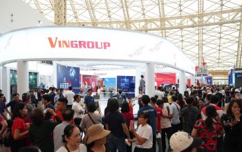 Triển lãm thành tựu tập đoàn Vingroup.